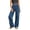 Dark Blue, variant on Vintage Wide Straight Leg Jeans for Women Trendy High Waisted Drawstring Tie Elastic Waist Stretchy Denim Pants Baggy Stretchy Streetwear Trouser Jeans with Pockets