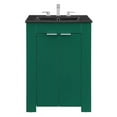 thumbnail image 4 of Modway Maybelle 24" Modern Wood Bathroom Vanity in Green/Black, 4 of 9