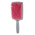 thumbnail image 2 of Cepillo de secado rápido, peine, toalla de microfibra absorbente para el cabello, rosa Rosado, 2 of 8