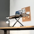 thumbnail image 5 of VIVO Small Single Top Height Adjustable 28" Standing Desk Laptop Riser, 5 of 8