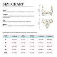 thumbnail image 6 of Daiia Chicken Women's Bikini Set Two Piece Swimsuit High Waisted Bikini Adjustable Straps Bikini Perfect for Beach, Pool, and Summer Vacation-XX-Large, 6 of 9