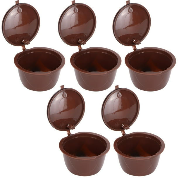 Cápsulas de café, cápsulas de café, cápsulas recargables reutilizables para accesorios de café Dolce Gusto lograr más Jadeshay A