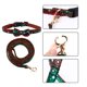 thumbnail image 4 of EeaseMX Juego de 2 collares y correas navideños para perros, con lazos y correa a juego., 4 of 8