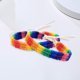 thumbnail image 5 of Xiao Hua Pulsera de arcoíris de 2 piezas, pulsera de hilo de la amistad tejida a mano, pulsera de tamaño ajustable,, 5 of 5