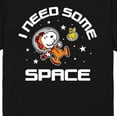 thumbnail image 3 of Peanuts - Snoopy Space Beagle Astronaunt Short Sleeve Graphic T-Shirts, 3 of 6