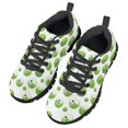 thumbnail image 3 of Chririnla Golf Ball Shoes for Boys Size 11.5 Big Kids Green Skull Running Sneakers Mesh Comfort Athletic Walking Hiking Shoes, 3 of 7