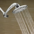 thumbnail image 2 of Waterpik Sidewinder 6-Spray 7 in. Rainfall Showerhead in Chrome, 2 of 10