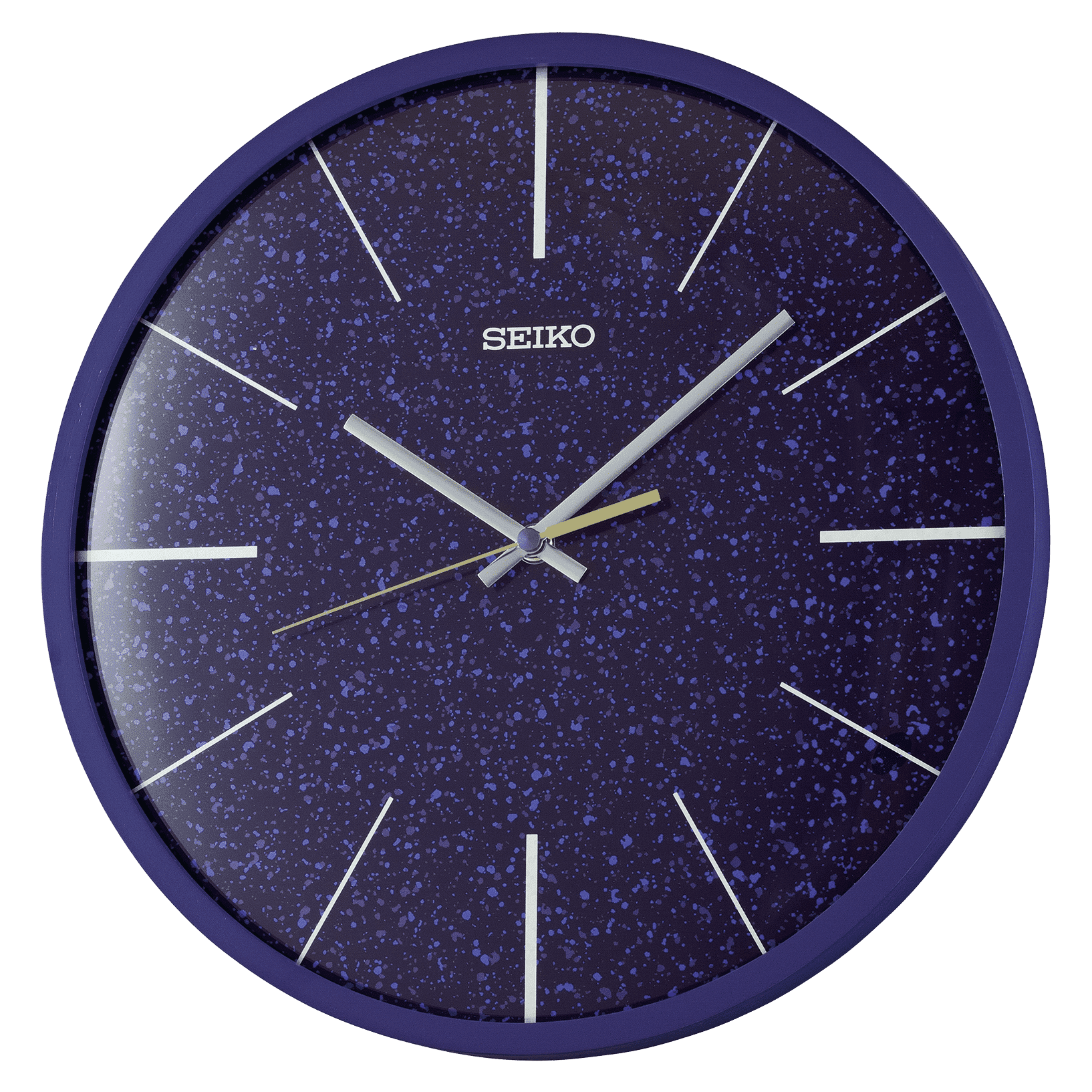 Seiko Modern Noir Wall Clock Pendulum Dual Chimes Black with