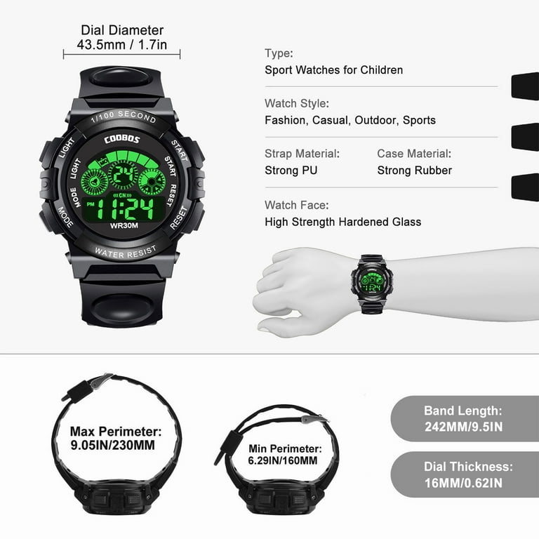 Fanmis sport cheap watch instructions