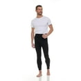 thumbnail image 5 of BILLIONHATS 6 Pack Thermal Pants for Men, Long Johns Mens Underwear Bulk Wholesale, Cotton, Solid Colors, Medium Black, 5 of 6