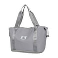 thumbnail image 2 of LACKUST New Nylon Crossbody Bag, Large Capacity, Multiple Compartments, Shoulder Style,Gray, 2 of 2