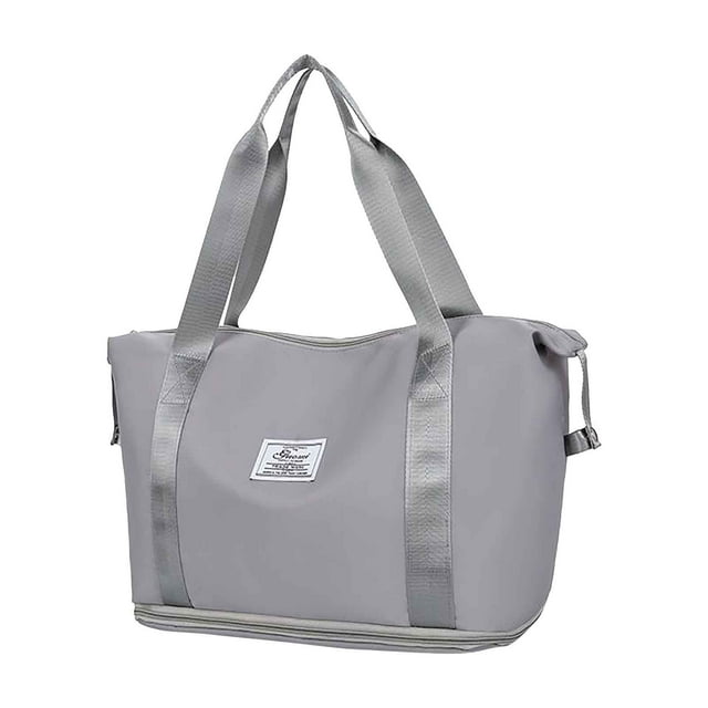 Fiudx Bolsa de Viaje, Versátil Bandolera de Nailon de Gran Capacidad, Diseño Multicompartimental Eficiente, Práctico Bolsillo con Separación para Artículos Húmedos y Secos, Esencial para Viajes Corto