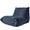 Dark Blue, variant on Ergonomic Bean Bag Chair with 5-Way Body Support, Oversized Floor Lounger with Shiny Chenille Fabric, Cozy Sofa for Living Room, Reading Nook, Dark Blue