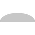 thumbnail image 5 of Ekena Millwork 78"W x 20-1/2"H x 2"P Elliptical 4 Spoke Architectural Grade PVC Pediment, 5 of 7