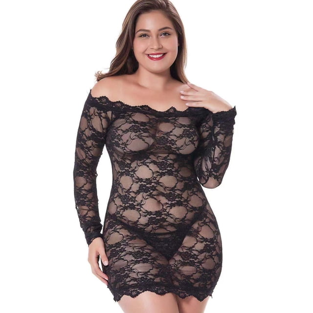 Ropa interior sexy estilo europeo y americano pijama sexy falda de hombro cadera ropa interior sexy