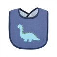 thumbnail image 3 of Hudson Baby Infant Boy Cotton Terry Drooler Bibs with Fiber Filling, Boy Dino, One Size, 3 of 9