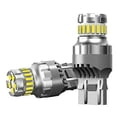 thumbnail image 1 of 2pcs Car T20 7440 W21W LED Canbus Reverse Light 7443 LED Bulb Rear Brake Signal Light 6000K Super, 1 of 5