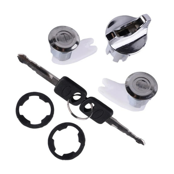 F2UZ1522050A C-42-157 D-42-221 Ignition Switch Door Lock Cylinder Set Fit for Ford F150 F250 F350 Pickup For Mercury Grand Marquis