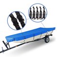 thumbnail image 3 of 210D Water Proof Heavy Duty Trailerable Boat Cover Replacement for Jon Boat-Bule, 3 of 5