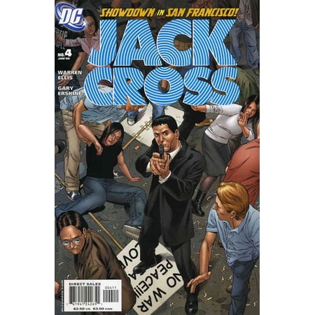 Jack Cross #4 VF ; DC Comic Book