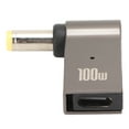 thumbnail image 2 of Adaptateur Chargeur d'Ordinateur Portable Adaptateur PD USB Type C Femelle I vers Adaptateur 100w Alliage d'Aluminium Coude Adaptateur d'Alimentation pour Notebook, 2 of 7