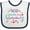 White and Navy, variant on Inktastic Will You Be My Godmother Proposal Boys or Girls Baby Bib