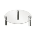 thumbnail image 1 of Hesroicy Acrylic Cake Stand - 1 Set - Transparent - Good Load Bearing, High Strength, Stable - Easy Installation - Food Grade Acrylic Cake Display Risers Stand Rack - Party Supplies, 1 of 8