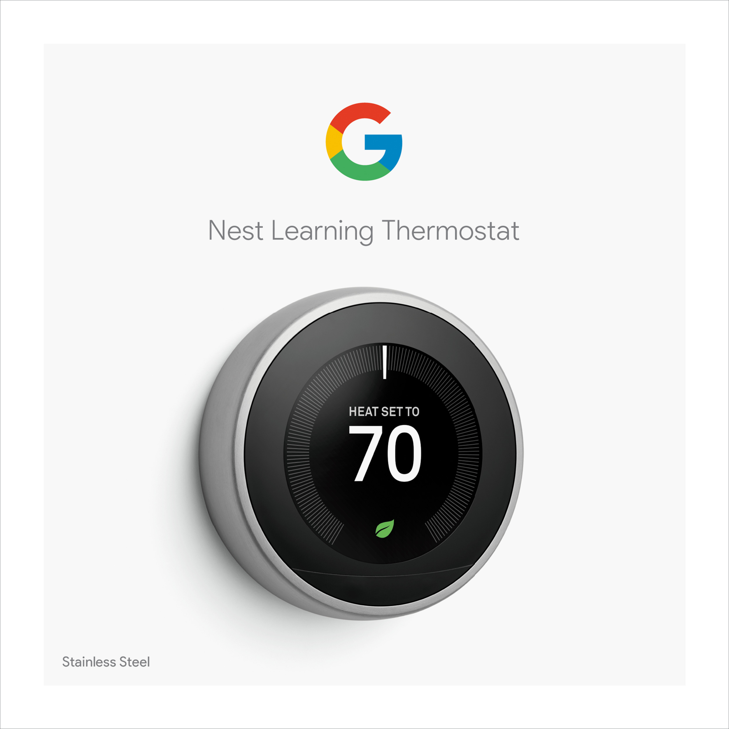 Nest Smart Learning Thermostat - 3rd Generation - Stainless Steel - image 11 of 15