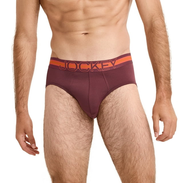 Jockey Sport Slip en Microfibre pour Homme avec Pochette de Stabilité