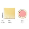 Blush Clearance! Bradem Single Color Nude Makeup High Gloss Rouge 12