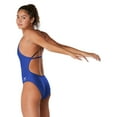 thumbnail image 3 of Speedo Women's Launch Splice Cross Back Endurance One Piece Swimsuit - Speedo Blue, 20, 3 of 4