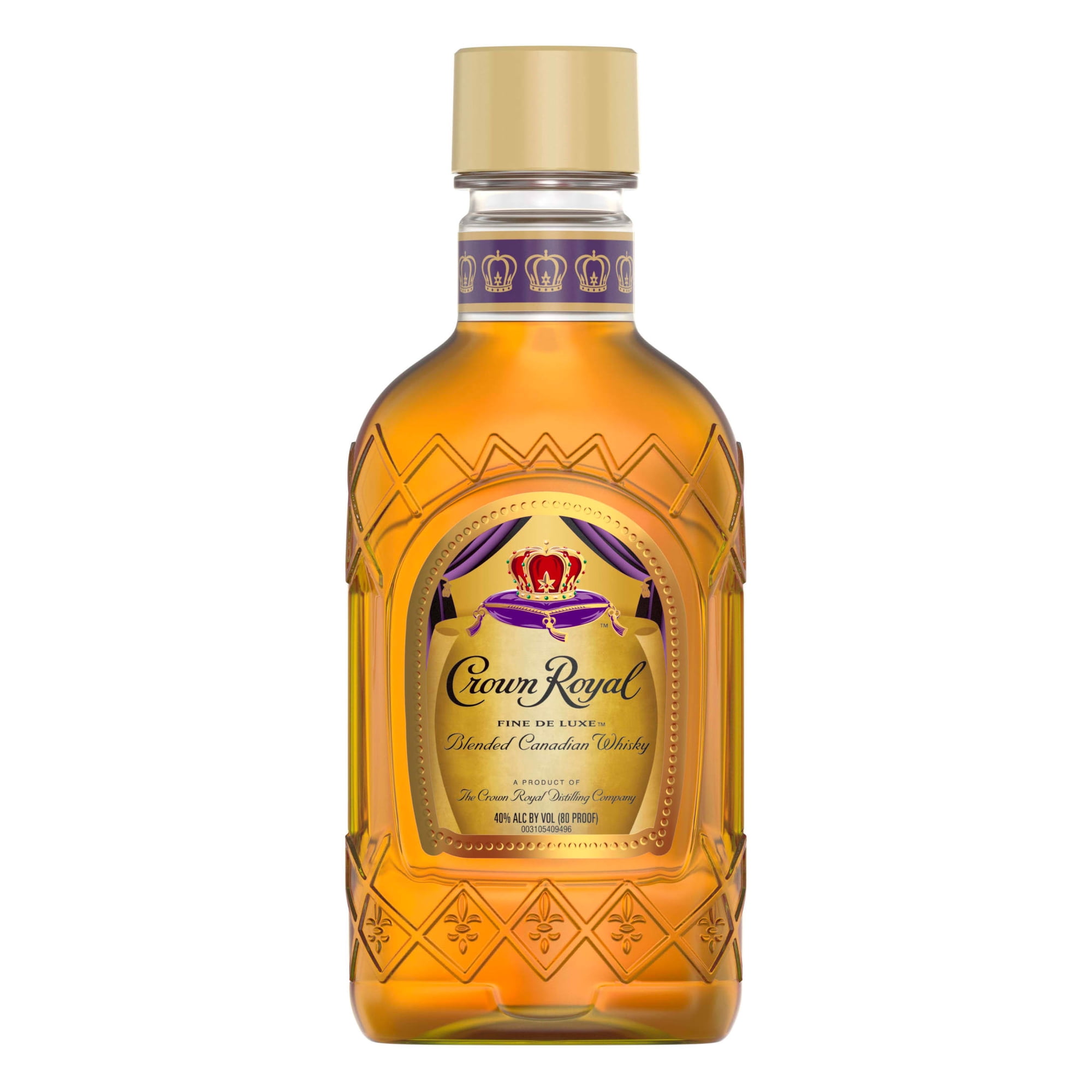 Crown Royal Fine De Luxe Blended Canadian Whisky, 200 mL, 40% ABV