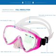 thumbnail image 2 of Gafas de buceo, máscara de buceo profesional, gafas de buceo para adultos y niños, equipo de buceo, gafas de natación, 2 of 5