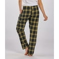 thumbnail image 2 of Boxercraft BW6620 Women's Haley Flannel Pant-Black/Gold Pl-2XL, 2 of 2