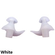 1 Pair Environmental Diving Waterproof Dust-Proof Earplugs Ear Plugs Soft Silicone Swim Accessories TRANSPARENT 1 PAIR
