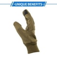 thumbnail image 3 of Unique Bargains L Motorcycle Gloves Breathable Full Finger Gloves Polyester Outdoor Gloves Brown 1 Pair, 3 of 6