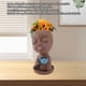 thumbnail image 4 of Maceta Con Cabeza De Resina, Maceta Para Plantas Con Cara, Creativa,, 4 of 7