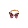 thumbnail image 1 of PVCS Bague Ajustable Papillon Couleur Unie Créative pour Femmes avec Ouverture, 1 of 4