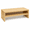Light Oak Wood Grain, variant on 2-Tier Monitor Stand Riser, MDF Desktop Shelf with Storage, 20 in Computer Monitor Riser for Laptop, Printer, Keyboard, Office Desk