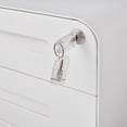 thumbnail image 6 of 3 Drawer Mobile File Cabinet With Lock, Metal Under Desk Rolling Filing Cabinets, Fully Assembled 5-wheel Office Cabinet For Home Office Letter/Legal/A4, 6 of 8