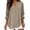 Khaki, variant on Womens Shirts Fashion Solid Color Long Sleeve Dressy Casual Tops Trendy Blouses Cute Work Outfits Clothes, Size S-XXL