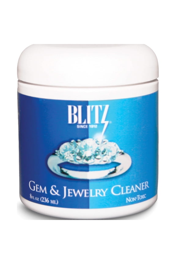 Fashion 8Oz Gem And Jewelry Cleaner Jar (2.75 X 2.75) Made In United States gm495