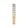 thumbnail image 4 of SuperJeweler 1/2 Carat Moissanite Wedding Band In 14 Karat Yellow Gold For Women, 4 of 6