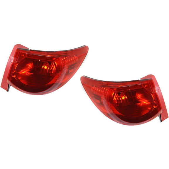 For 2009-2012 Chevy Traverse Pair Rear Tail Lights Driver and Passenger Side GM2800238 GM2801238 | 15912687 15912686