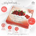 thumbnail image 3 of Red Roses Wax Melts Heart Shaped - 16 Highly Scented Wax Melts in a Presentation Gift Box 3.2 OZ Pack, Natural Candle, Soy Wax Melt Cubes Shaped as Hearts, Christmas Gifts Use with Any Warmer, 3 of 6