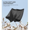 thumbnail image 2 of Mens Underwear ComfortSoft Fukttransporterande, Andningsbara Bomullsboxerkalsonger för Män 6-pack Black, 2 of 4