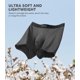 thumbnail image 2 of Mens Underwear ComfortSoft Fukttransporterande, Andningsbara Bomullsboxer Briefs för Män 6 Pack Black, 2 of 4