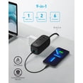 thumbnail image 3 of Power Strip Anker 332 USB 6 enchufes de 10 pies con suministro de energía de 20 W, 3 of 6
