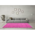 thumbnail image 3 of Ahgly Company Indoor Rectangle Abstract Pink Modern Area Rugs, 2' x 4', 3 of 4
