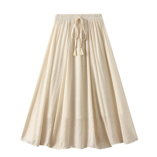 Jupe Longue Décontractée Mode Femme Aguichant Femme Haute Confortable Jupe Longue